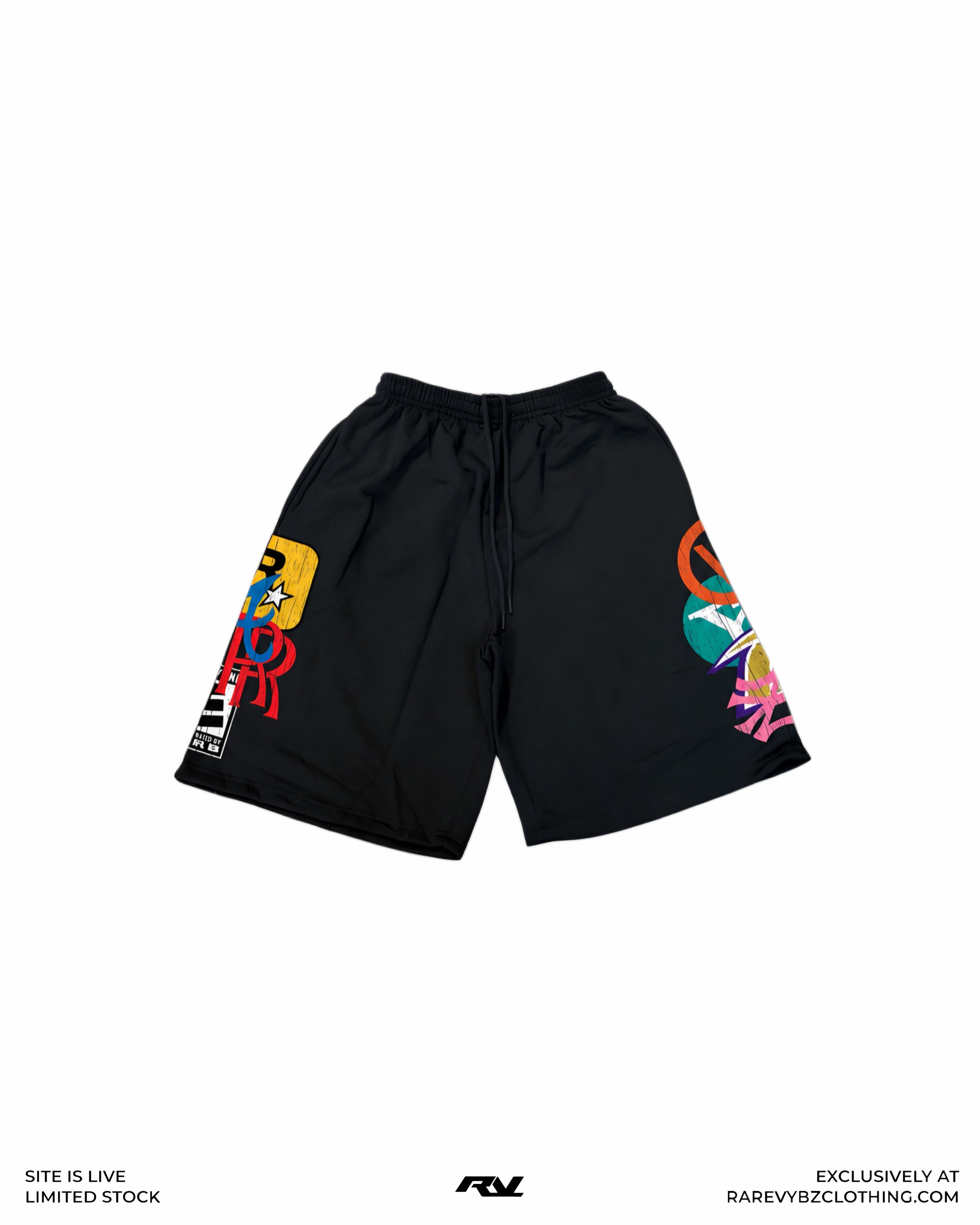 Graffiti Baggy Shorts