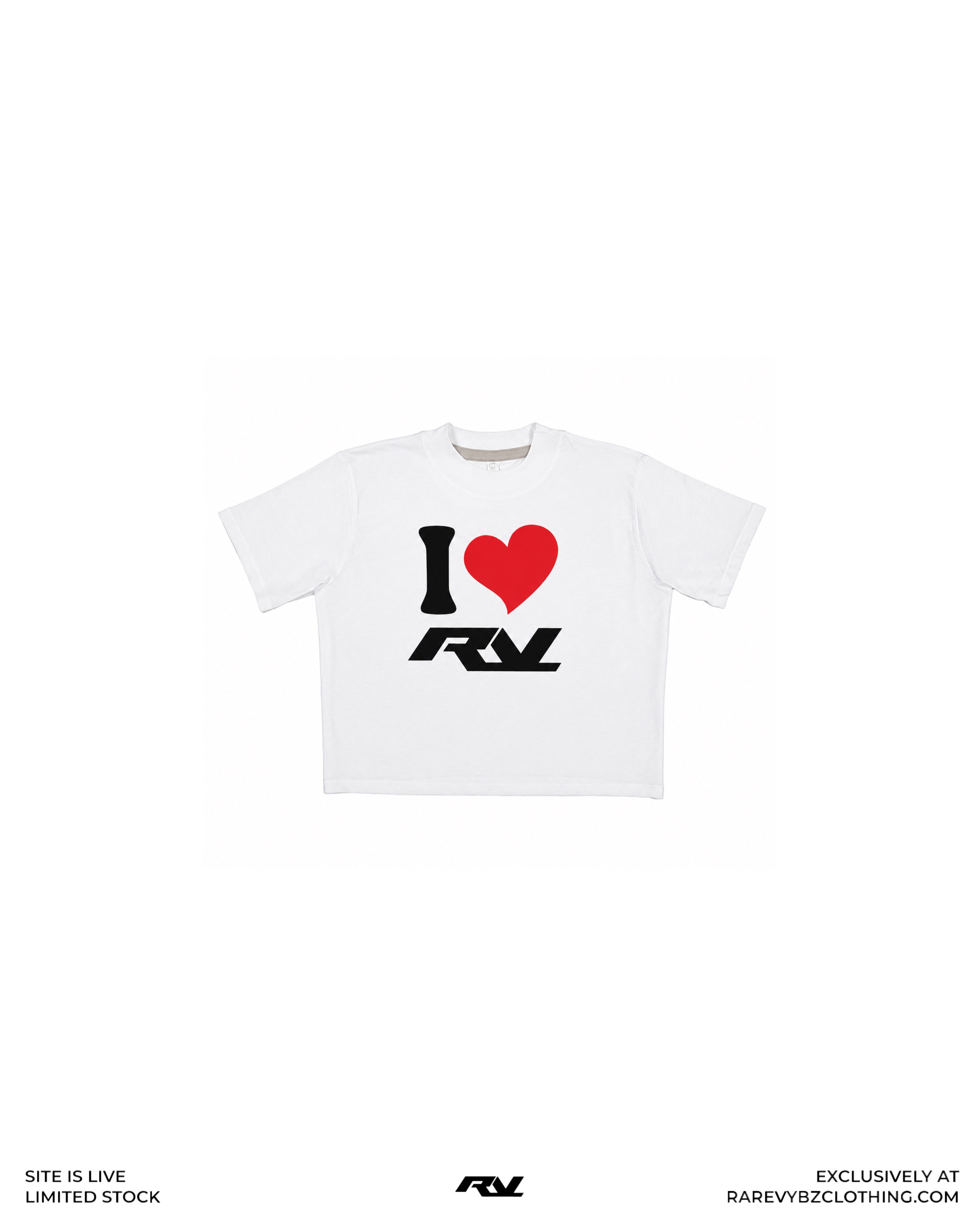 I LOVE RV CROP TOP
